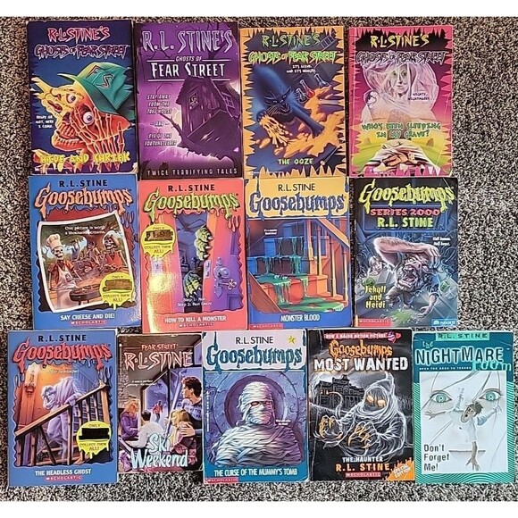 Vintage Lot 13 R.L. Stine Fear Street PB Goosebumps Series 2000 Mummy's Tomb - Picture 2 of 14